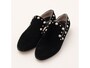 MARC JACOBS(マークジェイコブス) スタッズ付き ベロア オペラ シューズ（13AW）