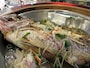 グランカフェ 真鯛の肉詰め姿蒸し
