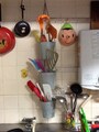 調理器具のバケツ収納