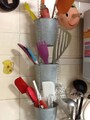 調理器具のバケツ収納