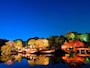 六義園の紅葉ライトアップ
