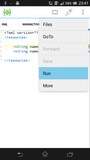 Runで実行する