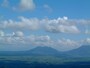 やまなみハイウェイから眺める阿蘇五岳