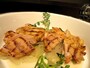 大山鶏モモ肉の網焼き