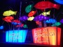 巨大な魚のオブジェ