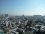 中層階、東側の客室からの眺望