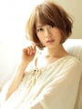大人可愛いナチュラルショート