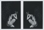 井村一巴 《gemini(wing)deptych》 2009 ゼラチンシルバープリントにピン・スクラッチ