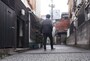 細い路地が迷路のように続いている