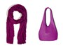 Vince Camuto／WOW TOTE HOT ORCHID、FALIERO SARTI／Deep Orchid Elex Scarf