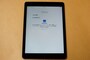 iPad AirにてiCloudの設定をした例