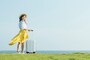 女性一人旅