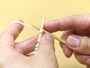 表目を1目編む