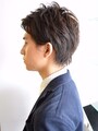 アップバングショート