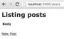 posts