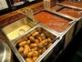 もうやんカレー池 カレーのブッフェ台