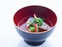 【煮物椀】山女一夜干し　タラの芽豆腐　うるい