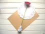 お花を斜めに置く