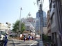 周辺の建物はほぼ撤去されていた。