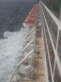 避難ボートと救命艇