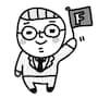 お父さん　父の日　イラスト　白黒　かわいい