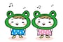 子ども　梅雨　イラスト　カラー　かわいい