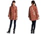 Andover Fabrics 生地使用 婦人レインコート コットンプリントラミネート 花 ステンカラーコート／MOONBAT (ムーンバット)／Amazon.co.jp