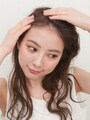 前髪を6：4で分ける