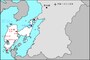 天草島内の地図