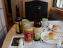 パン、ムース、それに地ビール