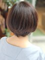 大人のふんわりボブ