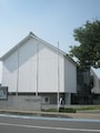 川越市立美術館外観。