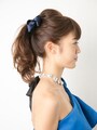 大人ポニーテール