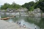 ライン下りの船泊まり岩畳