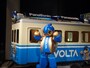 定員約10名が乗れる、しっかりとした作りの車両