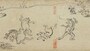 国宝 鳥獣人物戯画（甲巻）平安時代 《後期展示場面：11月5日～11月24日》（部分）
