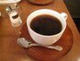 ランチセットのドリンク。ブレンドコーヒーを頼みました。美味しい！