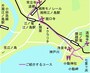 ご紹介するコースの地図