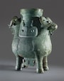 双羊尊　中国・おそらく湖南省　紀元前13～11世紀　英国・大英博物館蔵　?The Trustees of the British Museum. All rights reserved.