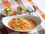 トマトチャウダースパゲティ定食