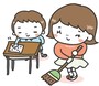 掃除　学校　イラスト　カラー　かわいい