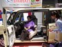 軽自動車のダイハツタント　乗降を助ける助手席リフトアップシート