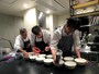 冬の湖のパフォーマンス