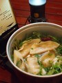 ピリ辛餃子鍋