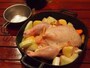 丸鶏鍋具材