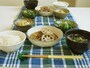 牛肉とレンコンのきんぴら風定食