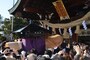 田縣神社 豊年祭　神社にて