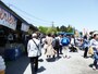 秩父の特産品が並ぶ特産市会場