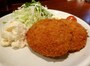 ポテトサラダにキャベツの千切りもたっぷり