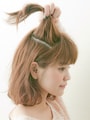 手ぐしでざっくりでよい